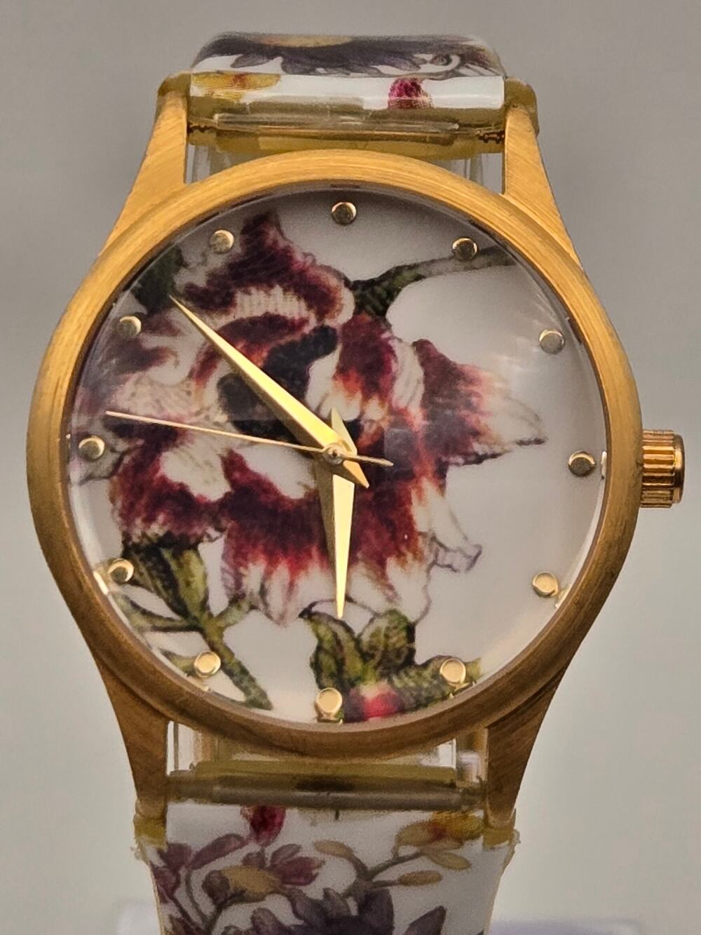 Vintage Metropolitan Museum of Art Floral Quartz Watch